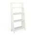 Sunny Designs  60" Mahogany Wood Folding Bookcase Marble White - Bed & Sofa Hub