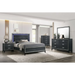 ACME Haiden EK Bed W/Led - Bed & Sofa Hub