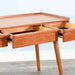 Sunny Designs 48" Mid-Century Desk Cinnamon - Bed & Sofa Hub