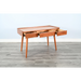 Sunny Designs 48" Mid-Century Desk Cinnamon - Bed & Sofa Hub