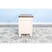 Sunny Designs Lateral File Cabinet Marble White and Buck Skin - Bed & Sofa Hub