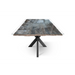 Maxima House Redde-Glass Solid Wood Dining Table - Bed & Sofa Hub