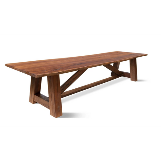 Maxima House Bomme 1812 Oak Wood Dining Table - Bed & Sofa Hub
