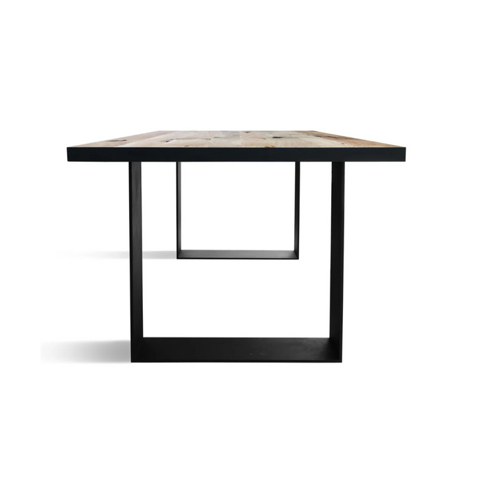 Maxima House Tex Solid Oak Wood Dining Table - Bed & Sofa Hub