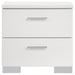 Coaster Jeremaine 4-piece Bedroom Set White - Bed & Sofa Hub