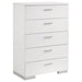 Coaster Jeremaine 5-piece Bedroom Set White - Bed & Sofa Hub