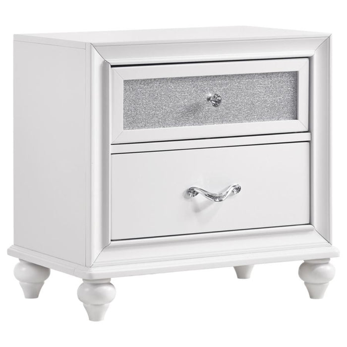 Coaster Barzini 4-piece Bedroom Set White - Bed & Sofa Hub
