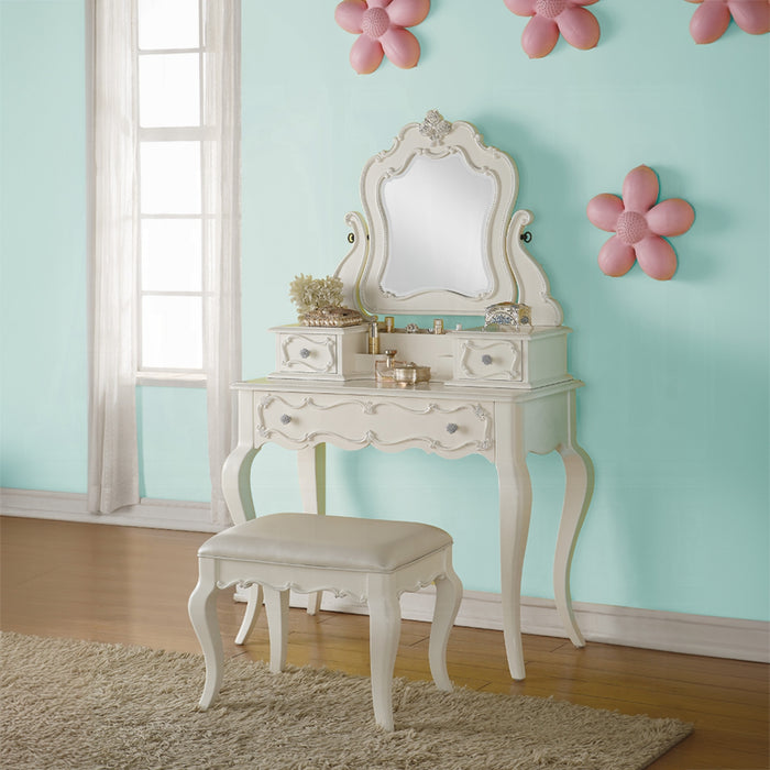 ACME Edalene Vanity Desk W/Mirror - Bed & Sofa Hub