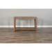Sunny Designs Doe Valley 50" Mid-Century Mahogany Wood Sofa Table in Taupe Brown Buckskin - Bed & Sofa Hub