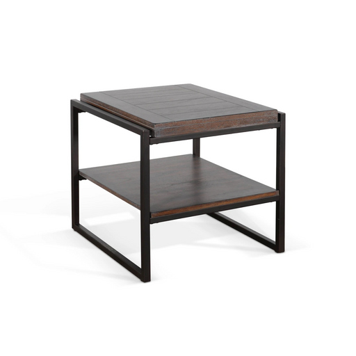 Sunny Designs French Metal Sled Base End Table French - Bed & Sofa Hub