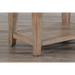 Sunny Designs 25" Modern Mindi Wood Chair Side Table in Weathered Brown - Bed & Sofa Hub