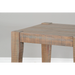 Sunny Designs 24" Modern Mindi Wood End Table in Weathered Brown - Bed & Sofa Hub