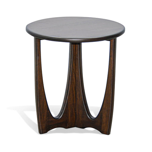 Sunny Designs Sinatra Chair Side Table Coffee Bean - Bed & Sofa Hub