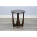 Sunny Designs Sinatra Chair Side Table Coffee Bean - Bed & Sofa Hub