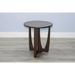 Sunny Designs Sinatra Chair Side Table Coffee Bean - Bed & Sofa Hub