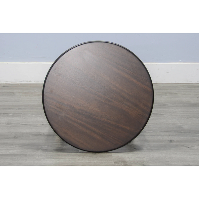Sunny Designs Sinatra Chair Side Table Coffee Bean - Bed & Sofa Hub