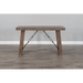 Sunny Designs Doe Valley 51" Mahogany Wood Sofa/Console Table in Taupe Brown Buckskin - Bed & Sofa Hub