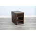 Sunny Designs Chair Side Table with Drawer Coffee Bean - Bed & Sofa Hub