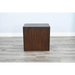 Sunny Designs Chair Side Table with Drawer Coffee Bean - Bed & Sofa Hub