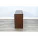 Sunny Designs Sofa Table with Sliding Door Coffee Bean - Bed & Sofa Hub