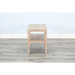 Sunny Designs Chair Side Table Wheat - Bed & Sofa Hub