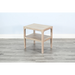 Sunny Designs Chair Side Table Wheat - Bed & Sofa Hub