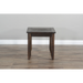 Sunny Designs Wood End Table Tobacco Leaf - Bed & Sofa Hub