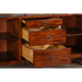 Sunny Designs 60" TV Console with Drawers Dark Chocolate - Bed & Sofa Hub