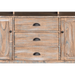 Sunny Designs  66" TV Console Weathered Brown - Bed & Sofa Hub