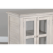 Sunny Designs 70" TV Console Marble White - Bed & Sofa Hub