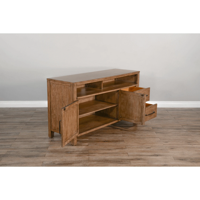 Sunny Designs 56" Console Buckskin - Bed & Sofa Hub