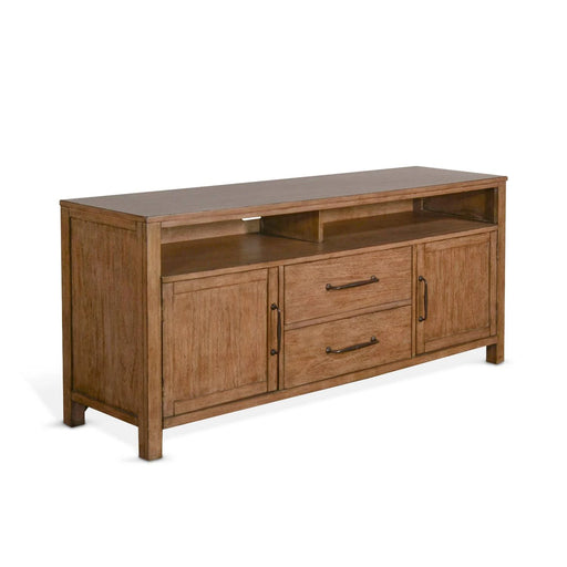 Sunny Designs 66" Console Buckskin - Bed & Sofa Hub