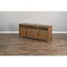 Sunny Designs 66" Console Buckskin - Bed & Sofa Hub