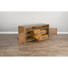 Sunny Designs 66" Console Buckskin - Bed & Sofa Hub
