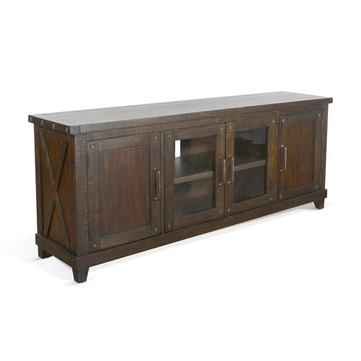 Sunny Designs Vivian Media Console Desert Rock - Bed & Sofa Hub