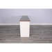 Sunny Designs Media Console  Marble White and Buck Skin - Bed & Sofa Hub