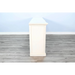 Sunny Designs 90" Media Console  Marble White/Buckskin - Bed & Sofa Hub