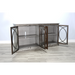 Sunny Designs Media Console  Tobacco Leaf and Alpine Grey - Bed & Sofa Hub