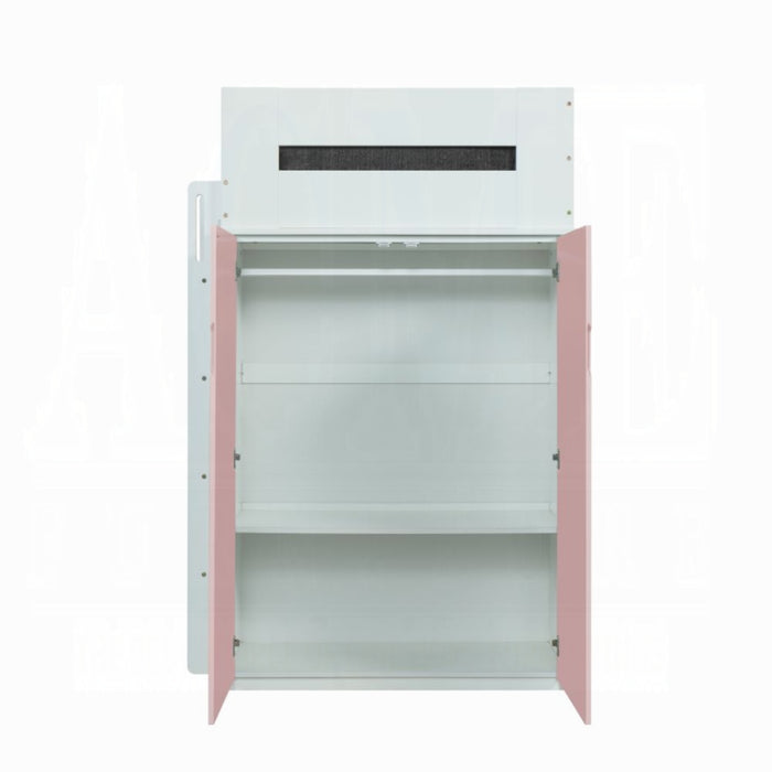 ACME Nerice Twin Loft Bed W/Desk & Wardrobe - Bed & Sofa Hub