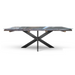 Maxima House Redde-Glass Solid Wood Dining Table - Bed & Sofa Hub