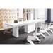 Maxima House Dining/ Conference Room Table Kolos with 4 Extension, for Up to 20 People - Bed & Sofa Hub
