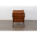 Sunny Designs Santa Fe Mahogany Accent Chair with Cushions in Dark Chocolate Dark Chocolate - Bed & Sofa Hub