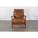 Sunny Designs Santa Fe Mahogany Accent Chair with Cushions in Dark Chocolate Dark Chocolate - Bed & Sofa Hub