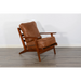Sunny Designs Santa Fe Mahogany Accent Chair with Cushions in Dark Chocolate Dark Chocolate - Bed & Sofa Hub