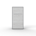 Maxima House Vertical European TWIN size Murphy bed INVENTO with mattress, LED included - Bed & Sofa Hub
