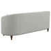 Coaster Avonlea 3-piece Upholstered Sloped Arm Sofa Living Room Set Grey Fabric - Bed & Sofa Hub