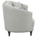 Coaster Avonlea 3-piece Upholstered Sloped Arm Sofa Living Room Set Grey Fabric - Bed & Sofa Hub