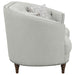 Coaster Avonlea 3-piece Upholstered Sloped Arm Sofa Living Room Set Grey Fabric - Bed & Sofa Hub