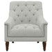 Coaster Avonlea 3-piece Upholstered Sloped Arm Sofa Living Room Set Grey Fabric - Bed & Sofa Hub