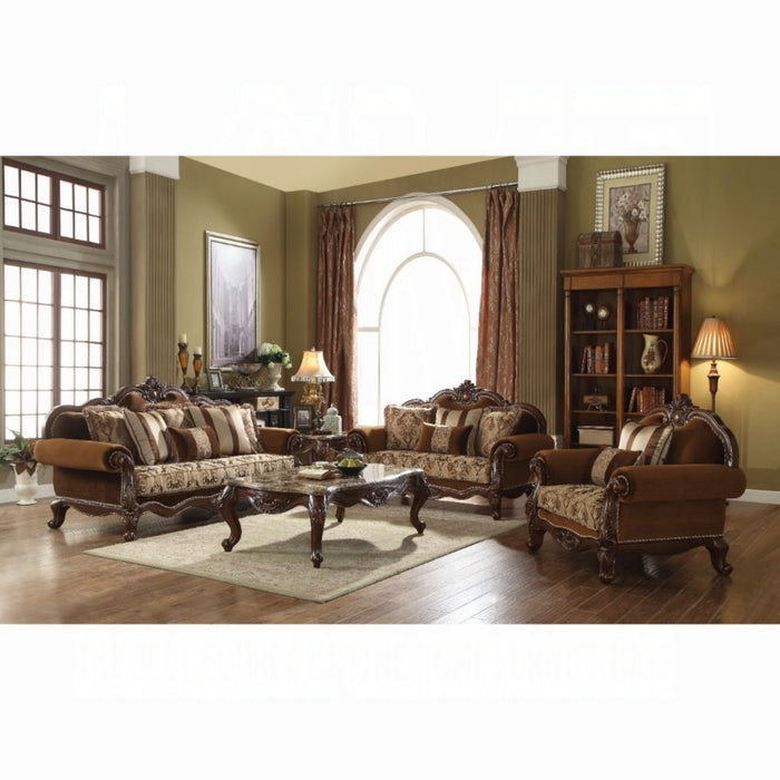 ACME Jardena Sofa W/6 Pillows(Same Lv01591) - Bed & Sofa Hub